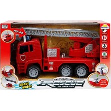Ergün Collection 66110 Maxx Wheels Sesli ve Işıklı Su Fışkırtan Itfaiye Aracı 24 cm