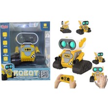 Ergün Collection S-023-4582 Sarı Uk Ff Şarjlı 2 4g Robot-Araba