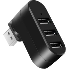 Lunatic Luntic 1750 3 Port USB 2.0 Hub Çoklayıcı Çoğaltıcı 180 Derece USB Port Sayısı: 3 x USB 2.0 Başlık: 180° Dönebilen Oynar Yapı Kurulum: Tak-Çalıştır, Sürücü Gerekmez