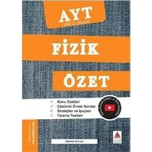 Ergün Collection Delta Kültür Yks 2. Oturum Fizik Özet