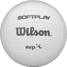 Braventa Collection Wılson Avp Soft Play Voleybol - Resmi Boyut, Beyaz