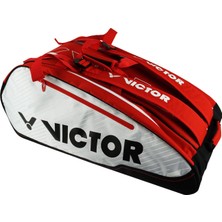 Braventa Collection Vıctor Raket Çantası Multithermobag Badminton Tenis Squash Çantası, Kırmızı