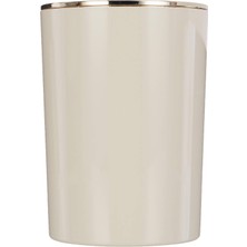 Braventa Collection Lenox Banyo Mutfak Ofis Çöp Kovası 6 Lt Bej M-E35-09-A