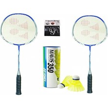 Braventa Collection Yonex Mavis 350 Badminton Topu, 6 Adet Kutu, Sarı, Tek Boy, Normal