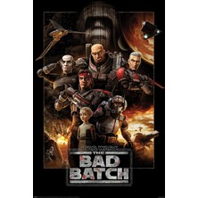 Braventa Collection International Star Wars: The Bad Batch (Montaj) Maxi Poster 61 x 91,5 cm