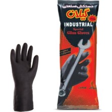 Ergün Collection Siyah Renkli Endüstriyel Eldiven