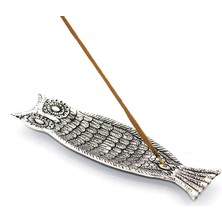 Ergün Collection Metal Kayık Baykuş Tasarımı Tütsülük Model 1