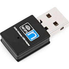 Lunatic 4060 USB Adaptör Alıcı Kablosuz Wifi Adaptör Mini 300 Mbps Realtek RTL8192EU Chipset