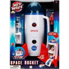 Ergün Collection 106114 Astro Venture Sesli ve Işıklı Uzay Roketi -Sunman