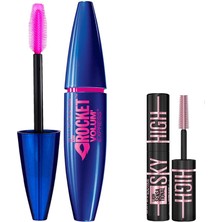 Braventa Collection Maybelline New York Volum' Express Rocket Ekstra Siyah Maskara & Mini Lash Sensational Sky High Cosm