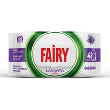 Braventa Collection Çok Amaçlı Yüzey Temizlik Havlusu 100 Yaprak | Lavanta Yağlı | Beyaz Sirke & Karbonat | 48 Saat Temi