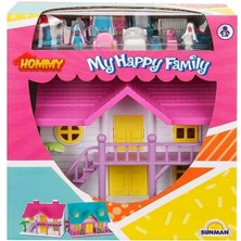 Ergün Collection 2080 Happy Family Villa Oyun Seti 18 Parça