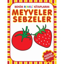 Ergün Collection Benim Renkli Kitaplarım Meyveler Sebzeler