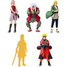 Ergün Collection PMI/NSH2040S Naruto 5li Koleksiyon Figür Seti Asorti
