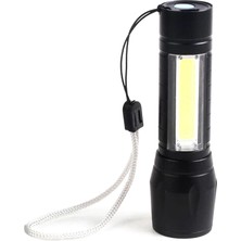 Derin Stok Mini Çok Güçlü Şarjlı El Feneri (Xpe-Cob LED ) WT-030