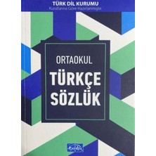 Ergün Collection Ortaokul Türkçe Sözlük 1. Hamur