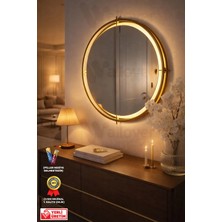 Wallover Design Dual Mirror Exclusive Kablosuz Ledli Duvar Aynası - Dresuar Aynası
