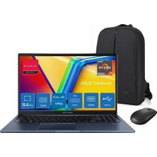 Asus Vivobook 15 M1502YA Amd Ryzen 7 5825U 8gb 1tb SSD Windows 11 Home 15.6" Taşınabilir Bilgisayar+Mouse+Snertech Çanta