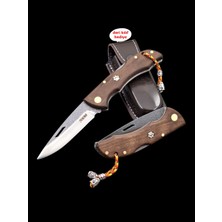 Kilitli Yaylı N690 Çakı- Paslanmaz Çelik Çakı Taktik ve Kamp Için Ideal