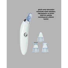 VeraGlobe Buğz Dermaroller ve Vakumlu Siyah Nokta Temizleme Cihazı 2’li Cilt Bakım Seti - Buğz