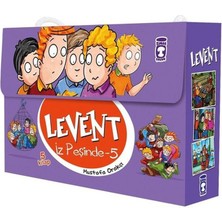 Ergün Collection Levent Iz Peşinde - 05 Set (5 Kitap Takım)