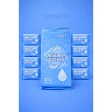 Shopping Area 8’li Mini Paket Kokusuz Islak Mendil Cep Boy Mendil, Çocuk ve Okul Çantası Için Taşınabilir