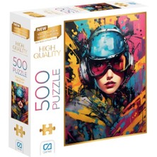 Ergün Collection Pilot Kadın Puzzle 500