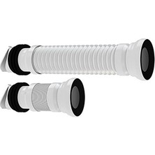 Meriva M48 Çekvalfli Körüklü Klozet Gider Borusu/haşere Koku Önleyici Körüklü Klozet Kadası