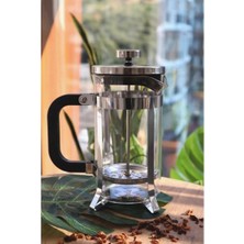 VeraGlobe Buğz Cam French Press 350 ml