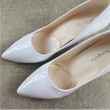 VeraGlobe Buğz Kaydırmaz Topuklu Ayakkabı Tabanlığı Şeffaf 17GR