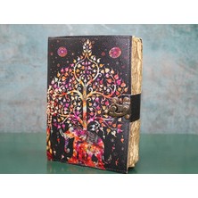 VeraGlobe Buğz Deri Defter Model 13