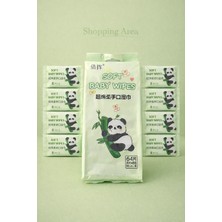 Shopping Area 8’li Mini Paket Kokusuz Islak Mendil Cep Boy Mendil, Çocuk ve Okul Çantası Için Taşınabilir