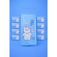 Shopping Area 8’li Mini Paket Kokusuz Islak Mendil Cep Boy Mendil, Çocuk ve Okul Çantası Için Taşınabilir