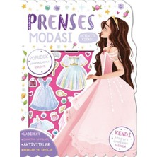Ergün Collection Prenses Modası - Çıkartmalı Aktivite Kitabı