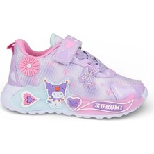 Kuromi 726 Kız Çocuk Işıklı Rahat Sneaker