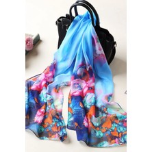 Koni Club Kadın Ekspresyonist Uzun Şal