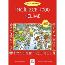 Ergün Collection Çıkartmalarla Ingilizce 1000 Kelime (500 Çıkartma)