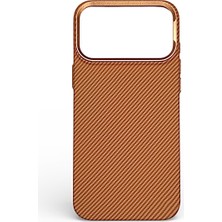 Brabus iPhone 17 Pro Max Uyumlu Magsafe Destekli Ultra Slim Kevlar Sert Kılıf