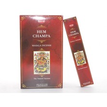 VeraGlobe Buğz Hem Champa Masala Aromalı Çubuk Tütsü