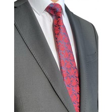 Edirne Lavanta Edirne Kırmızısı Kravat Model-3