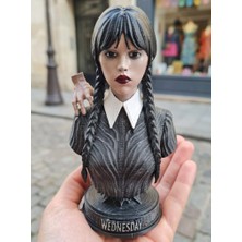 ESELYA3D Wednesday Figür, Wednesday El Hediyelik BİBLO-FANART/15CM