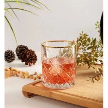 VeraGlobe Buğz 6'lı Kristal Meşrubat Bardağı 300 ml