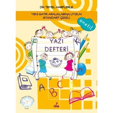 Ergün Collection 1. Sınıf Yazı Defteri Standart Çizgili - Büyük Boy