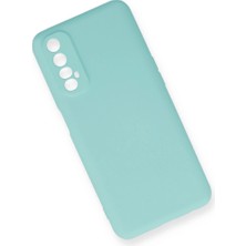 Epilons Realme 7 Kılıf Nano Içi Kadife Silikon - Turkuaz