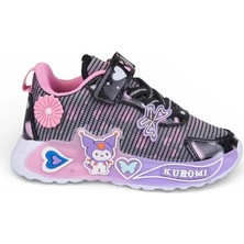 Kuromi 726 Kız Çocuk Işıklı Rahat Sneaker