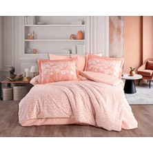 Ergün Collection Çift Kişilik Poplin Nev Velura Terracota