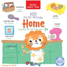 Ergün Collection Iki Dilli: Ingilizce-Türkçe 100 Fırst Words – Home / Ingilizce Ilk 100 Kelimem – Ev Ingilizce Öğreni
