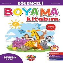 Ergün Collection Eğlenceli Boyama – Seviye 4 (5-6 Yaş)