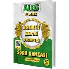 Ergün Collection Tasarı Yayınları Ales All Star Sayısal Yetenek Matematik Mantık Geometri Soru Bankası