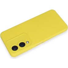 Epilons Vivo Y17S Kılıf Nano Içi Kadife Silikon - Sarı